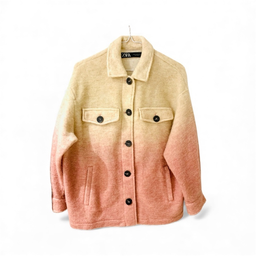 Zara ombré Shacket - Picture 1 of 6